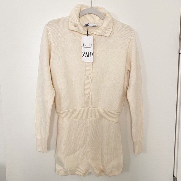 Zara | limited edition knit jumpsuit NWT! - Picture 12 of 15
